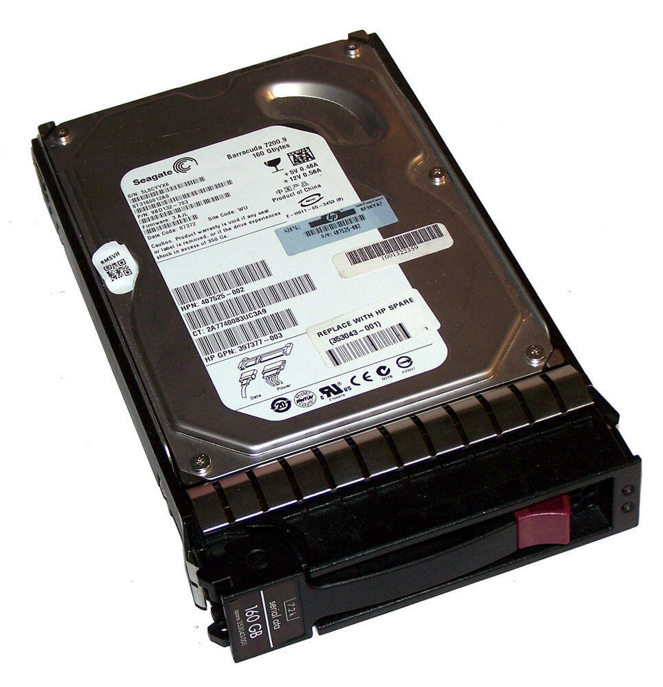 Жесткий диск HP 160GB 7.2K SATA Entry 459314-001