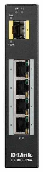 Коммутатор D-Link DIS-100G-5PSW/A1A