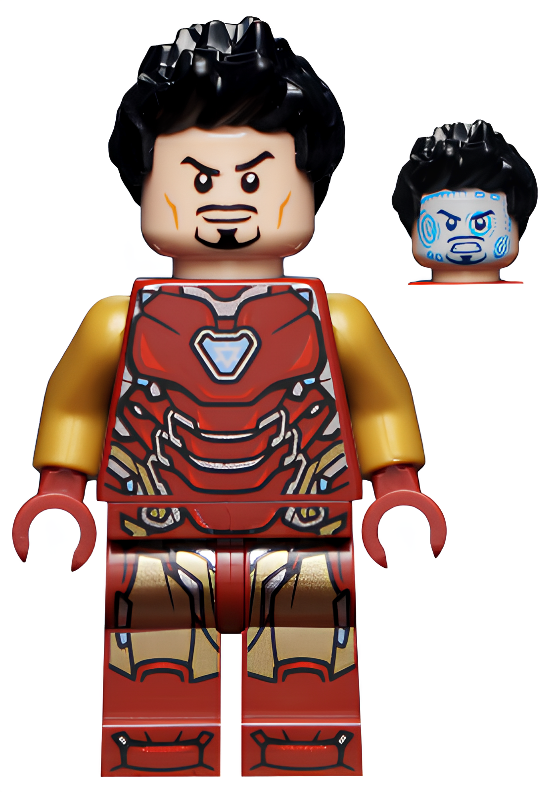 Минифигурка Lego Iron Man - Mark 85 Armor Hair sh731