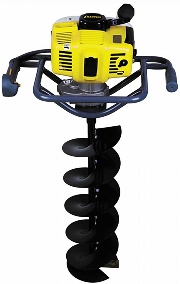 фото Чемпион AG252 бур бензиновый 520х320х335мм (1460Вт) / CHAMPION AG252 бур бензиновый для отверстий в грунте 520х320х335мм (1460Вт)