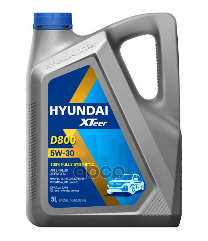 Синтетическое моторное масло HYUNDAI XTeer Diesel Ultra 5W-30