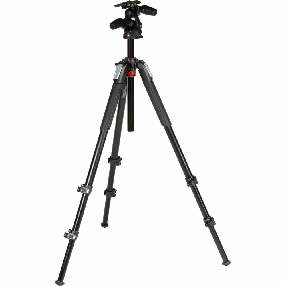 Manfrotto MK055XPRO3-3W алюминиевый сплав (с головой) - фото №6