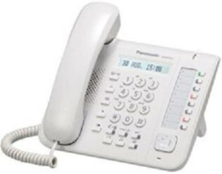 Panasonic KX-NT551RU БУ (белый) IP-телефон, 2 гигабитных порта для АТС KX-TDA, KX-TDE100, 200, 600