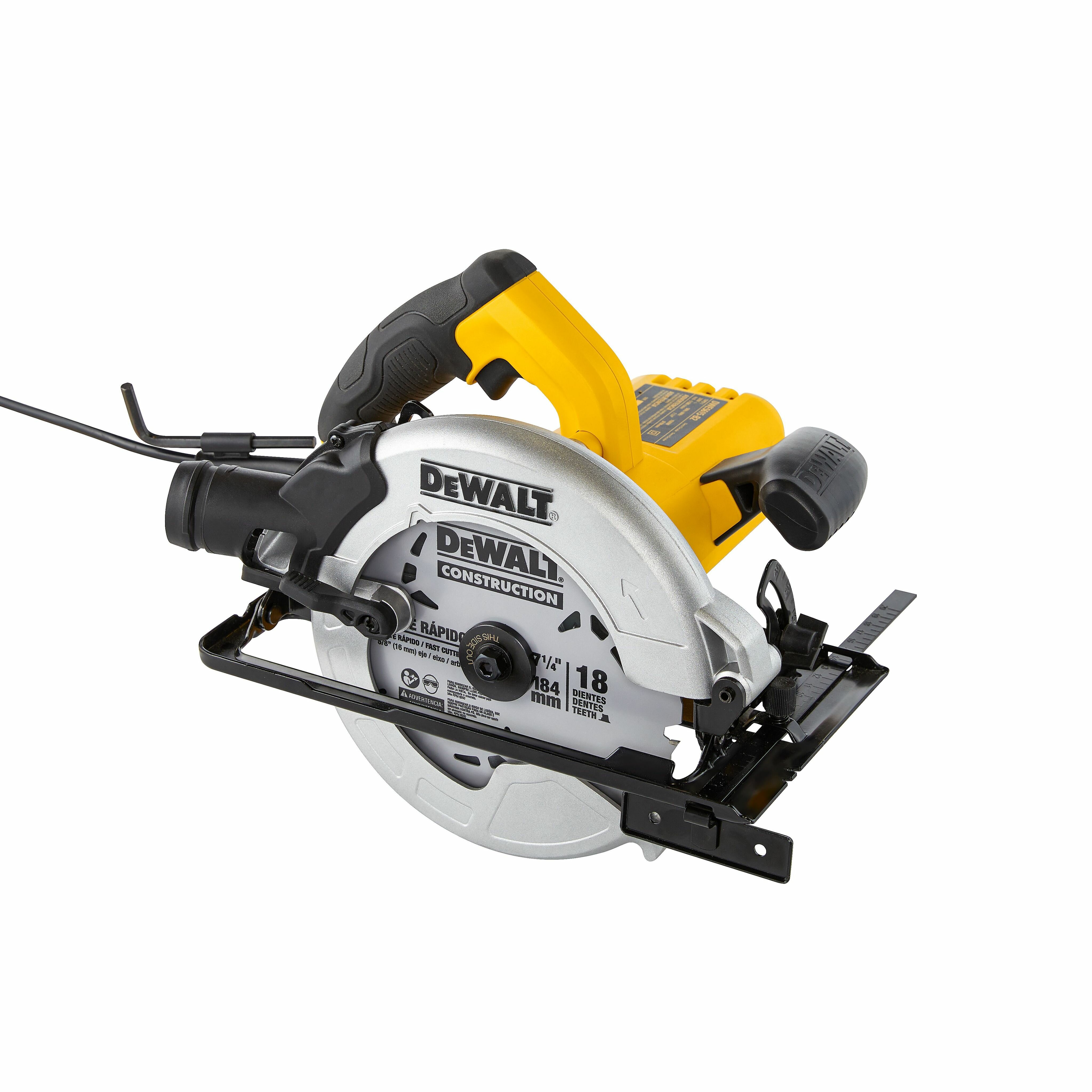 Пила дисковая циркулярная DeWALT 190 мм1500 Вт DWE5615