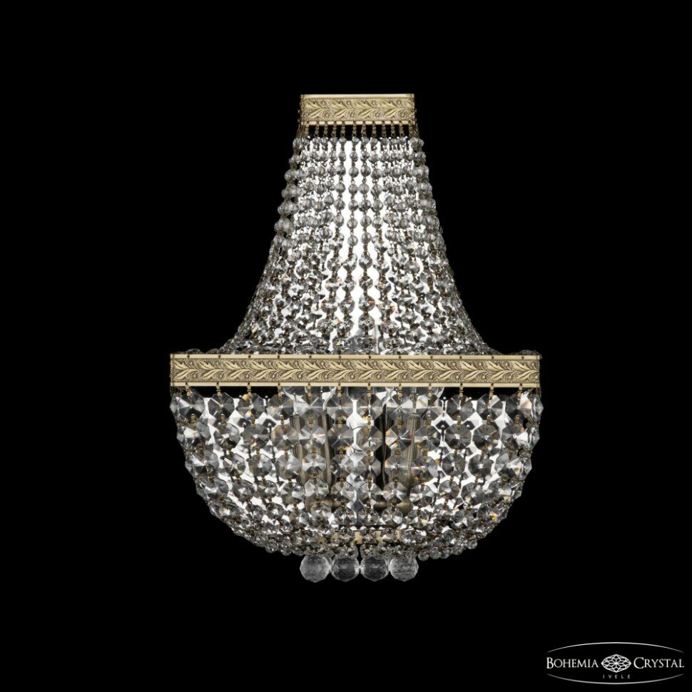 Бра Bohemia Ivele Crystal 19282B/H1/25IV Pa - фото №1