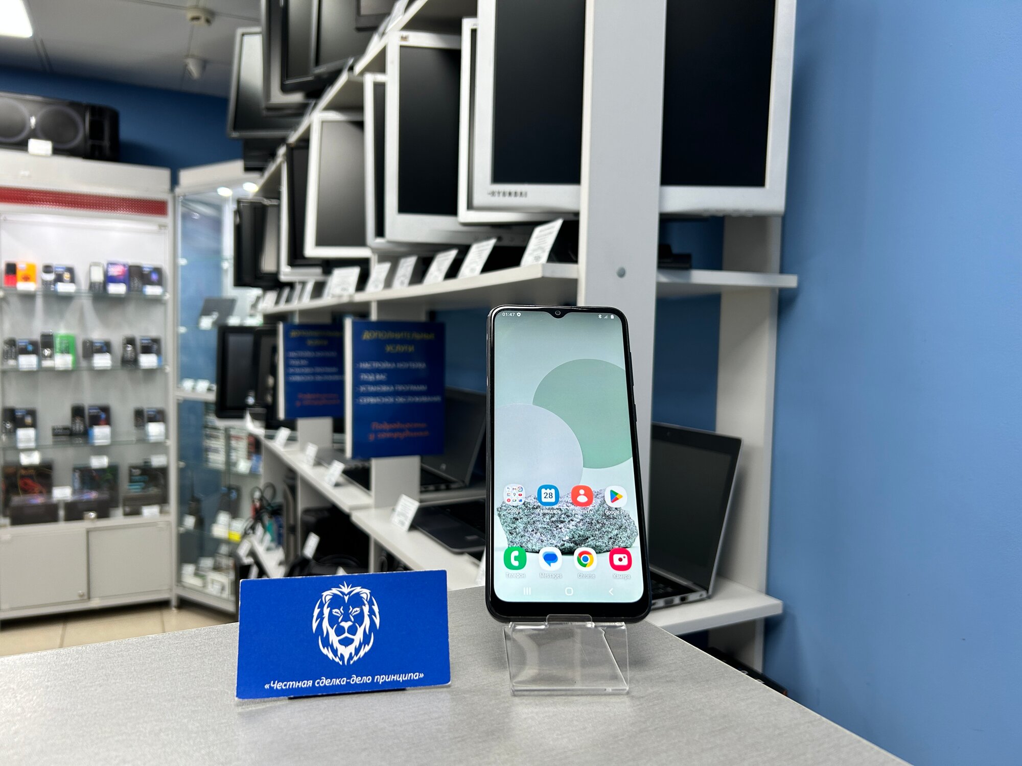 Смартфон Samsung Galaxy A03 Core 2/32 GB, Android 13, NFC, черный