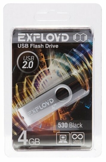 USB flash накопитель Exployd 530 4GB красный