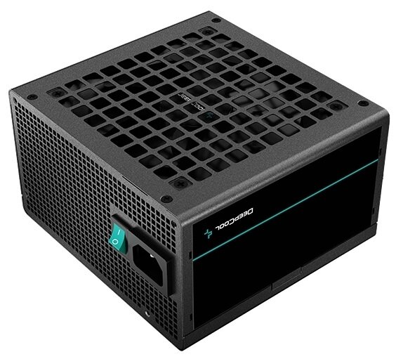 Блок питания Deepcool PF600 80+ (ATX 2.4 600W, PWM 120mm fan, 80 PLUS, Active PFC) RET