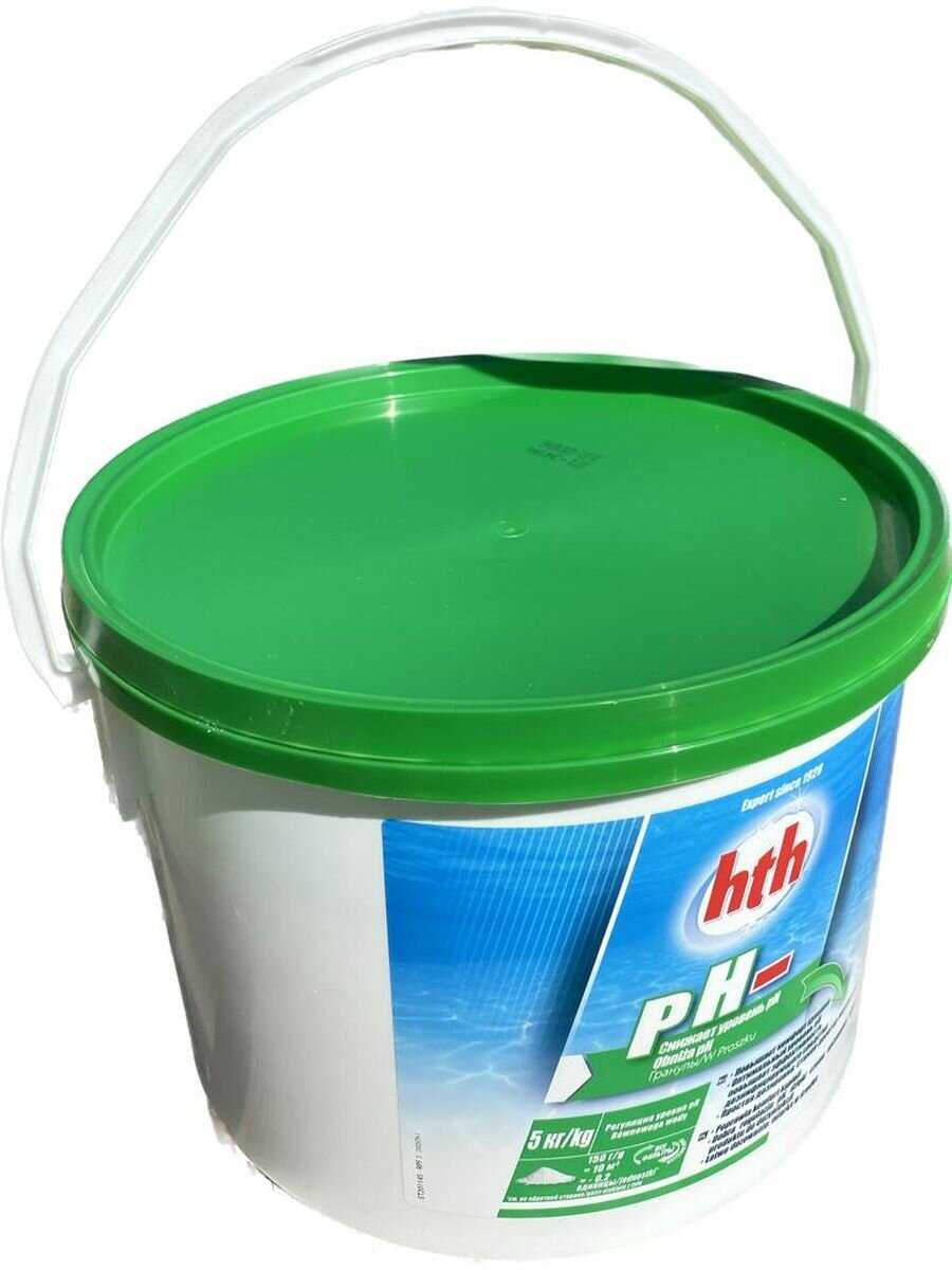 Порошок HTH pH Minus для понижения уровня pH в бассейне, 5 кг - фотография № 4