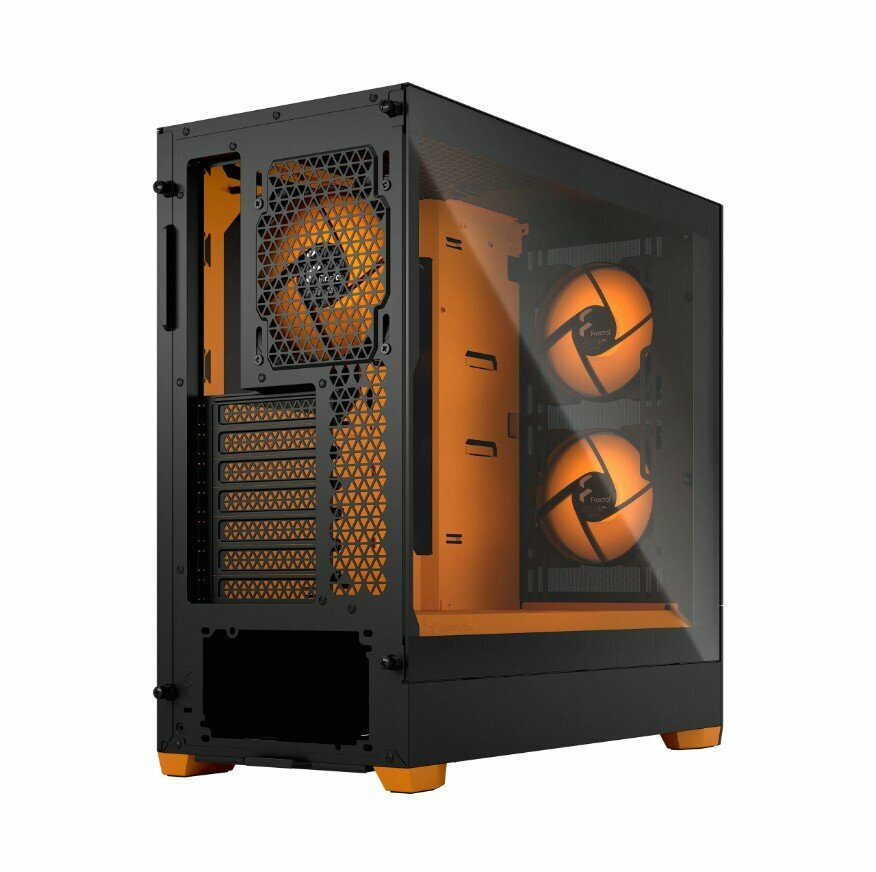 Компьютерный корпус Fractal Design Pop Air RGB оранжевый