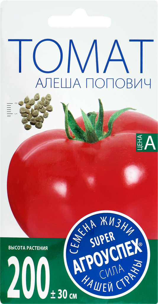 Семена агроуспех Томат Алеша Попович 02г