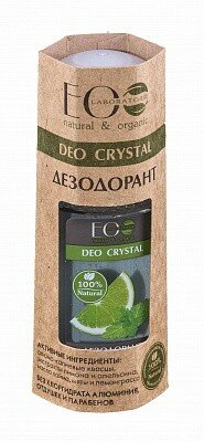 Набор из 3 штук Дезодорант для тела EO Laboratorie DEO CRYSTAL Лимон и апельсин 50мл