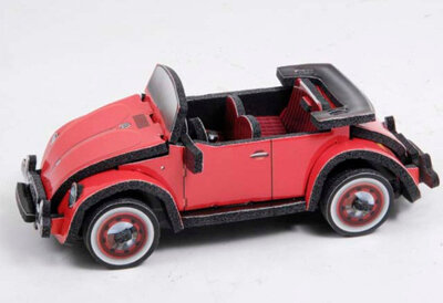Модели-пазлы объемные 188 Volkswagen Beetle Не в масштабе, 1 шт. в заказе