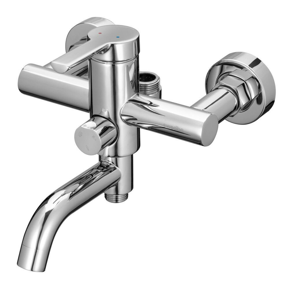 фото Смеситель для ванны и душа Swedbe Diana с поворотным изливом 1035