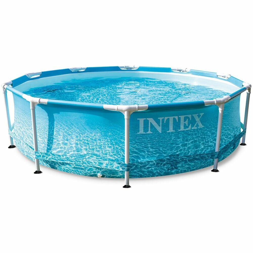 Каркасный бассейн Intex Metal Frame Beachside / 28208 (305х76) (c фильтром и насосом)