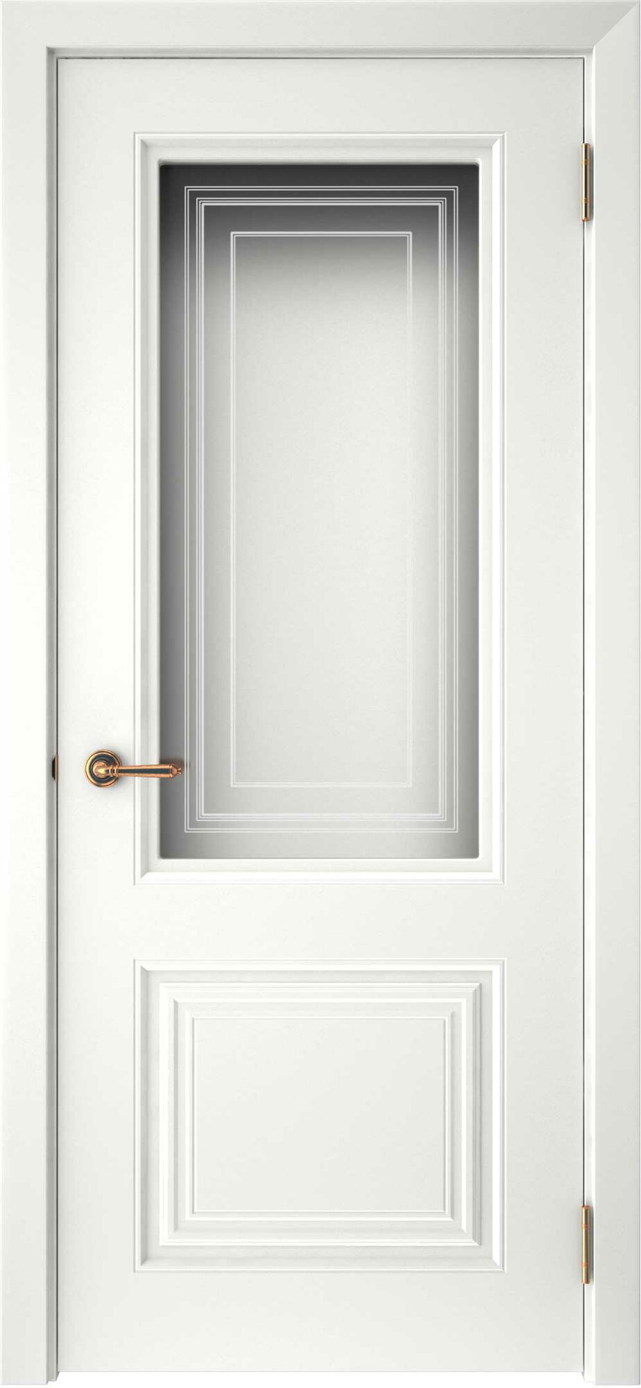 Ульяновские двери, Смальта 42 до, Белый 2000*600 (полотно)