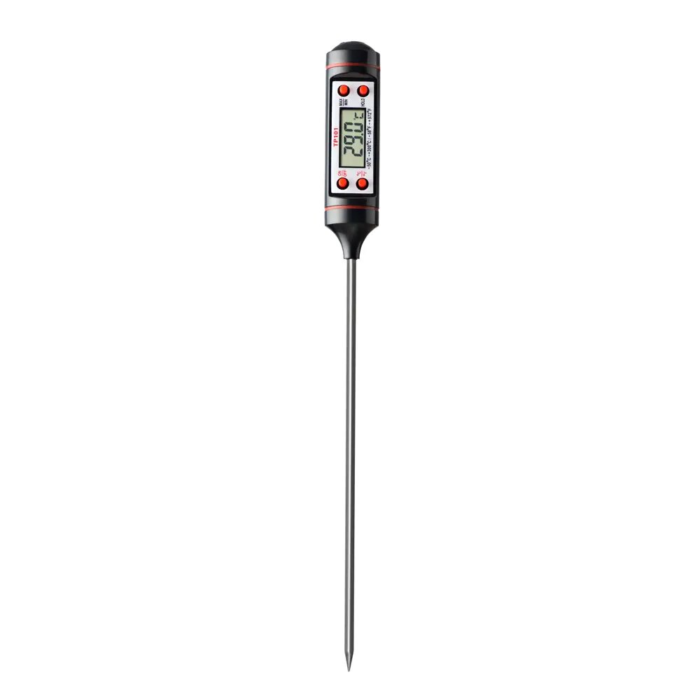 Термометр для готовки и запекания Shiny kitchen A5301 пластик и металл цвет черный
