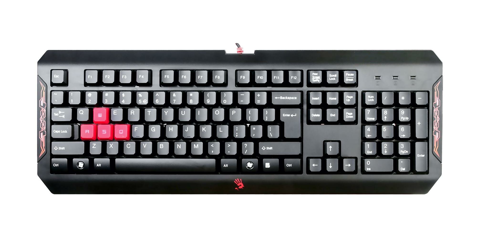 Игровая клавиатура A4Tech Bloody Q100 (USB) Black