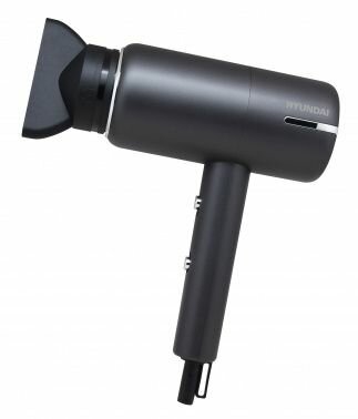 фото Фен Hyundai 1500Вт черный/хром