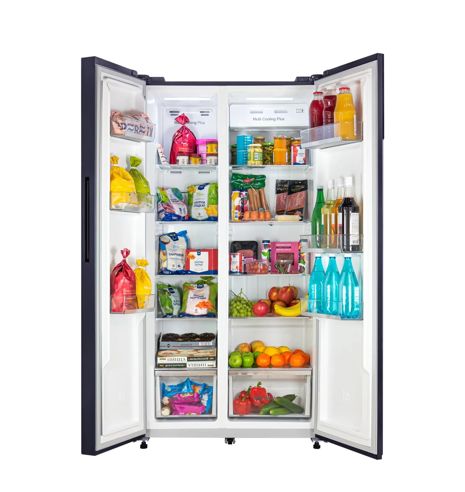 Отдельностоящий двухкамерный холодильник LEX - фото №2