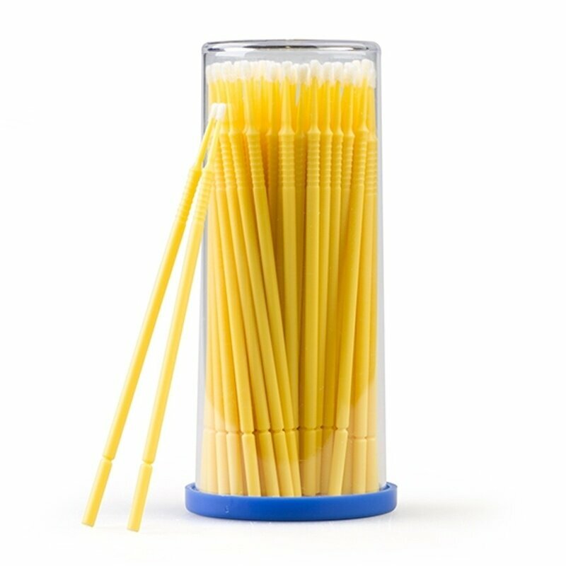 фото Набор аппликаторов с микрокисточкой 1.0 мм RoxelPro Paint Touch-Up Microbrush 492222