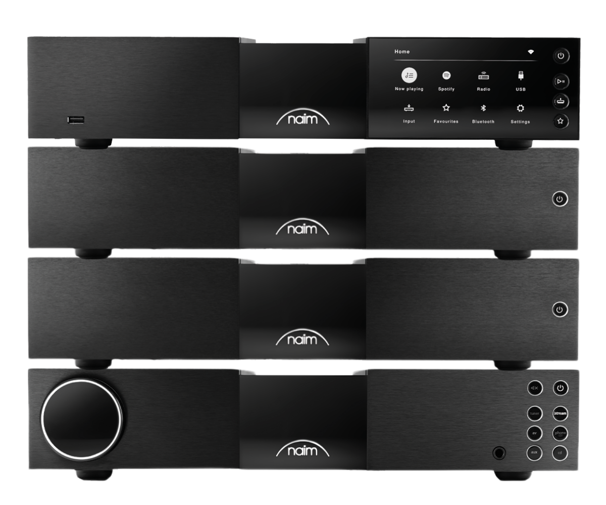 Naim NSS 333 + NAP 350 + NAC 350