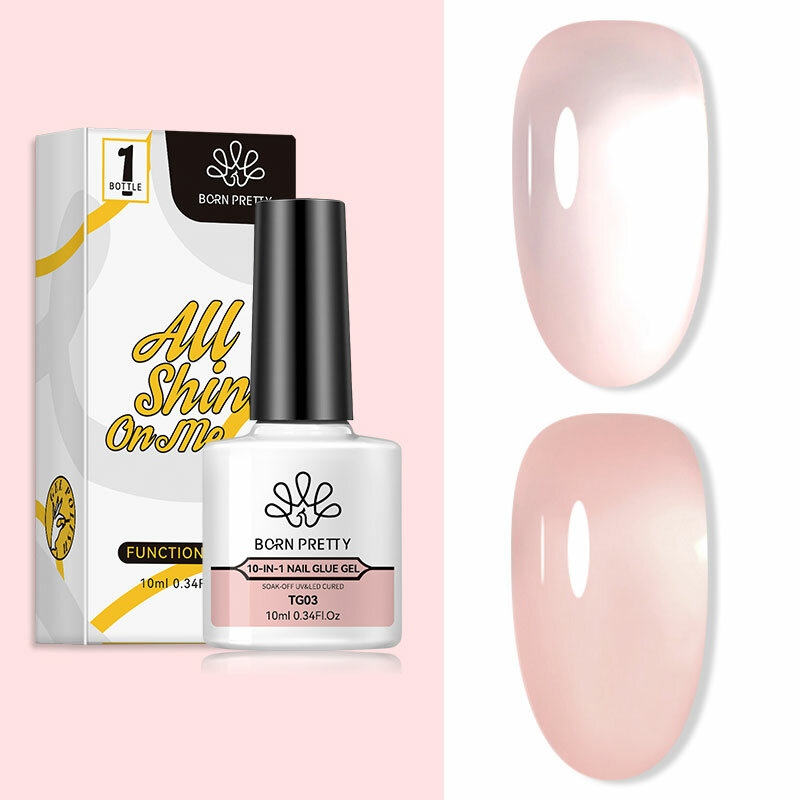 Born Pretty, Nail Glue - универсальный клей гель 10 в 1 56913-03, 10 мл