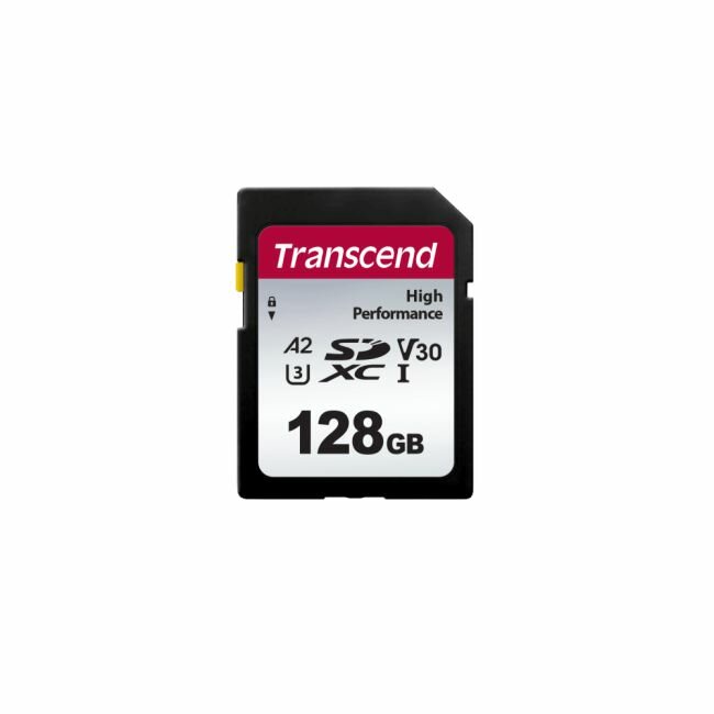 Карта памяти Transcend SD 128GB TS128GSDC330S