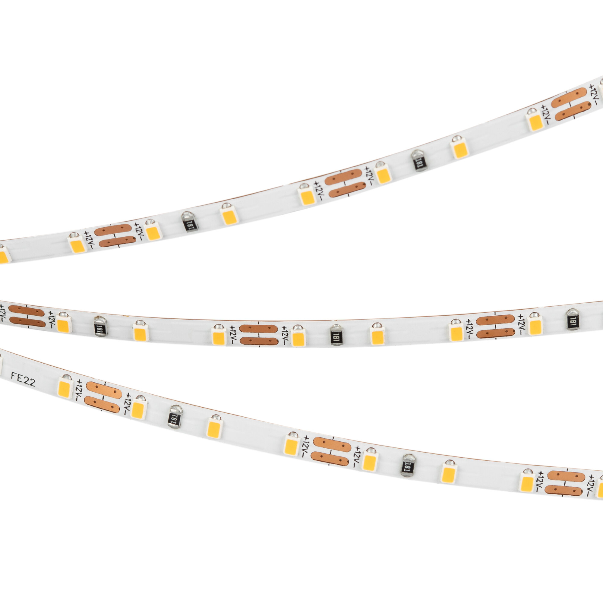 Светодиодная лента Arlight 8,3W/m 120LED/m 2216SMD теплый белый 3M / - фото №1