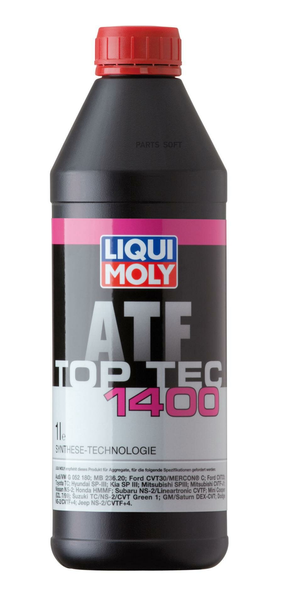 LIQUI MOLY 3662 Масо трансм. Top Tec ATF 1400 дя вариаторов CVT (1 .)