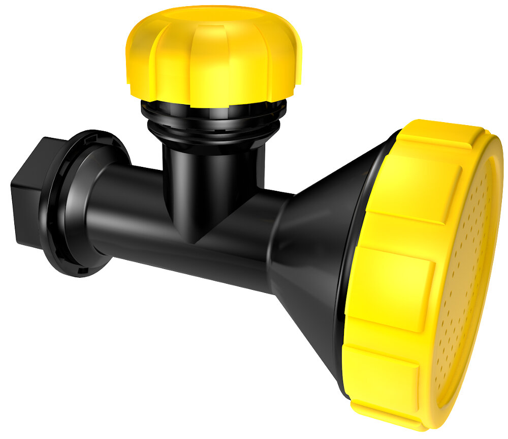 фото Лейка для садового душа с краном модернизированная КД-1М