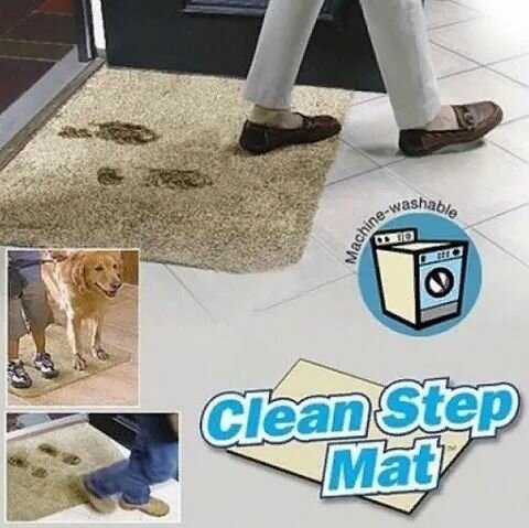Супервпитывающий придверный коврик Ни следа (Clean Step Mat) - фотография № 1
