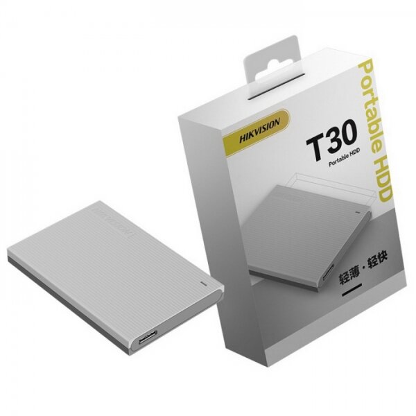 Жесткий диск Hikvision USB 3.0 1Tb HS-EHDD-T30 T30 2.5" серый