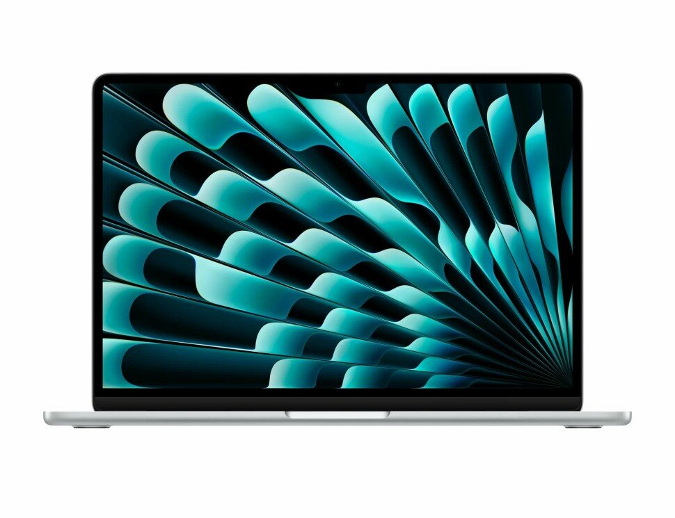 13.6" Ноутбук Apple MacBook Air 13 2024 2560x1664, Apple M3, RAM 16 ГБ, SSD 512 ГБ, Apple graphics 10-core, macOS, MXCT3LL/A, silver, английская раскладка