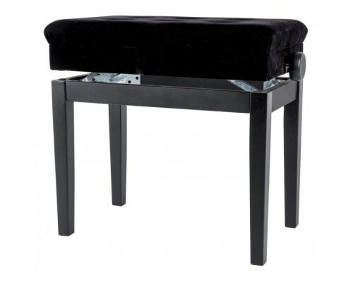 GEWA Piano bench Deluxe Compartment Black highgloss банкетка для пианино