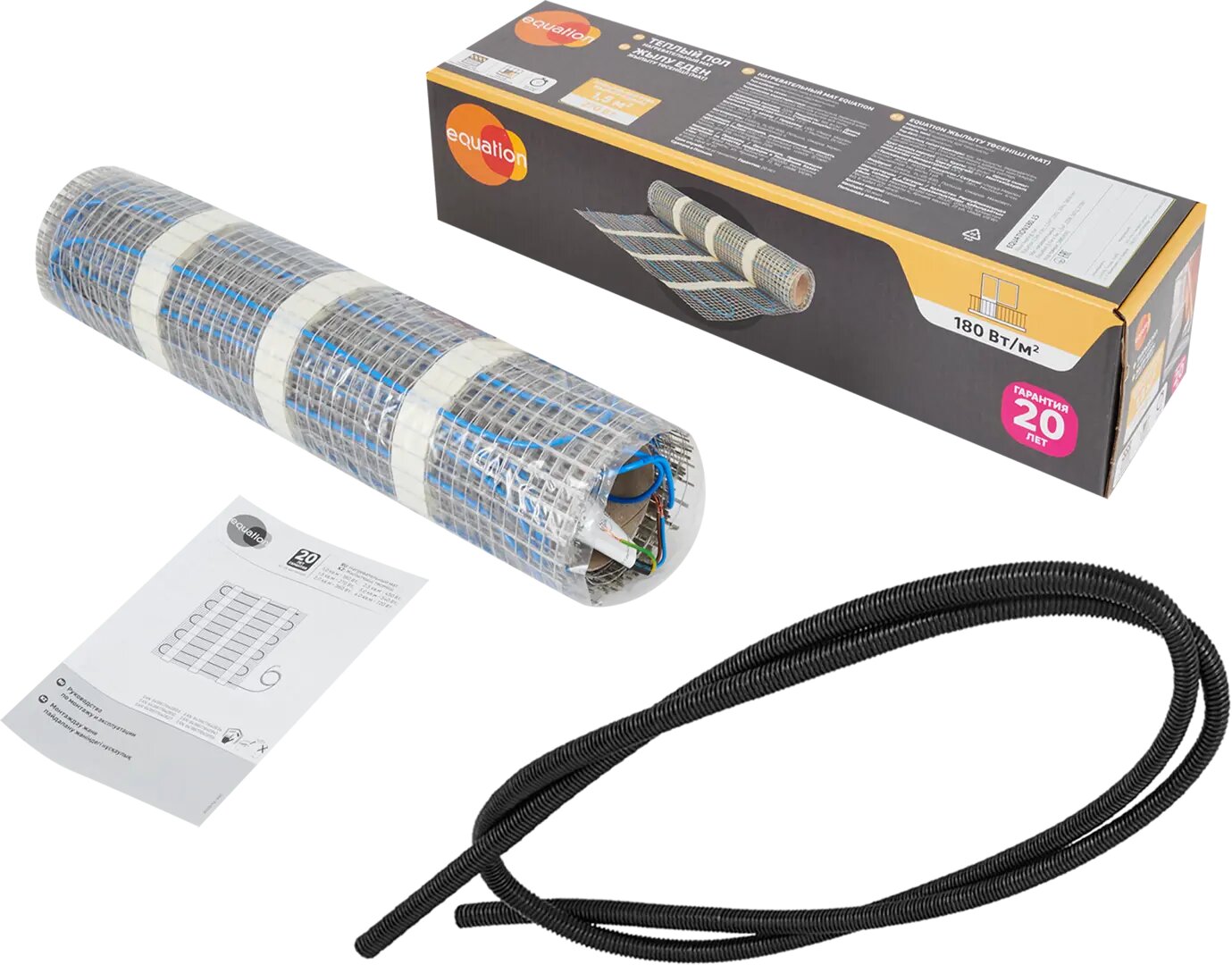 фото Нагревательный мат для теплого пола Equation 1.5 м2 270 Вт