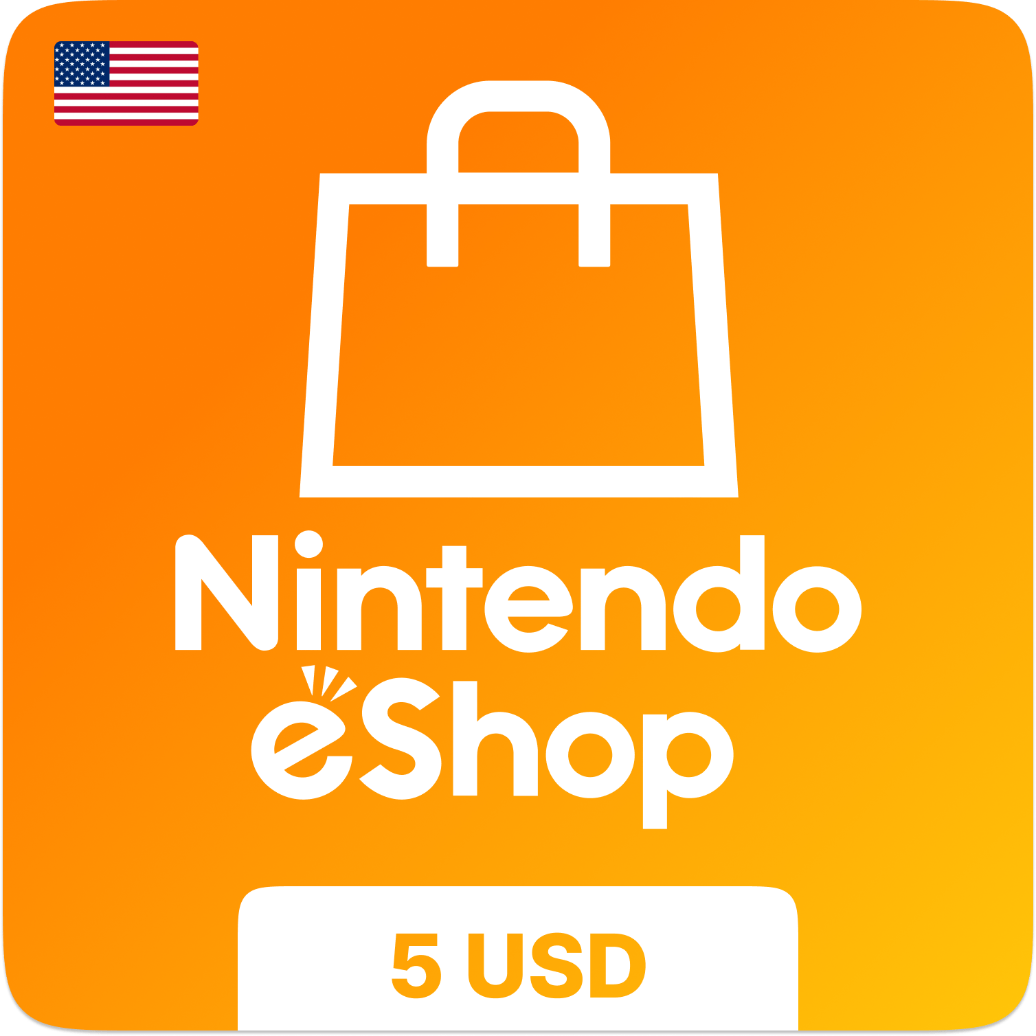 Подарочная карта Nintendo eShop - 5 USD