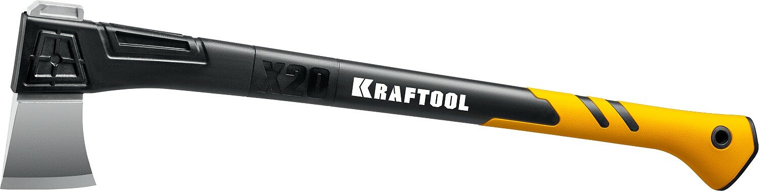 KRAFTOOL X20 1300/2120 г, 710 мм, в чехле, Топор-колун (20660-20) - фотография № 6