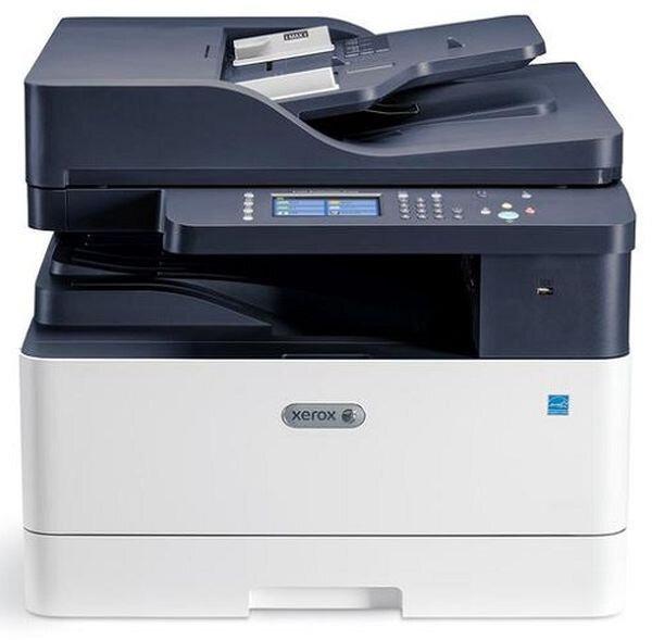 МФУ лазерный Xerox B1025DNA (B1025V-U) A3 Duplex Net белый/синий