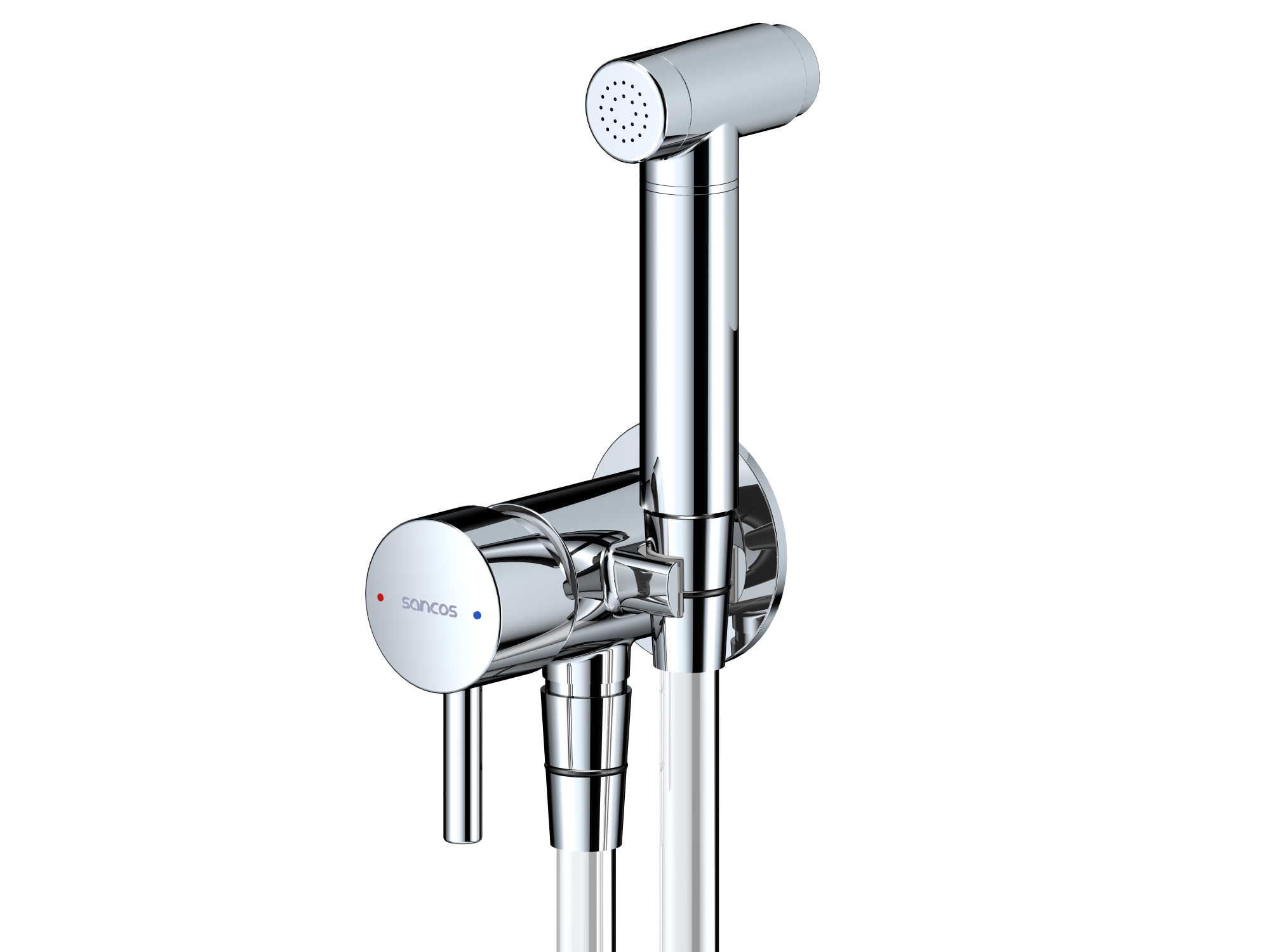 Гигиенический душ Sancos Atom со смесителем - фото №1
