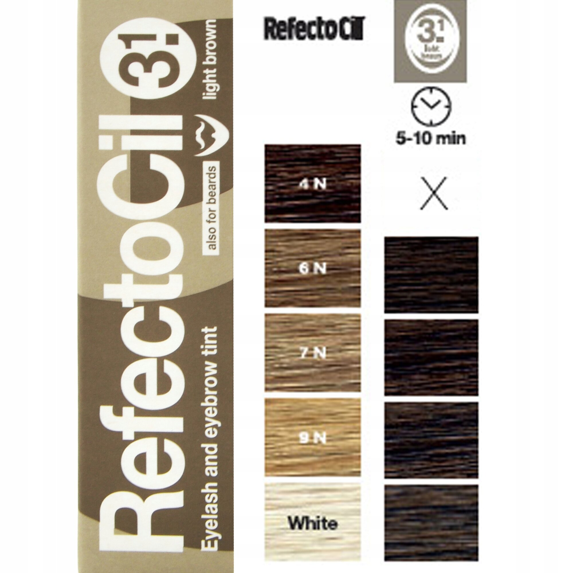 Краска для ресниц REFECTOCIL №3.1 светло -коричневая