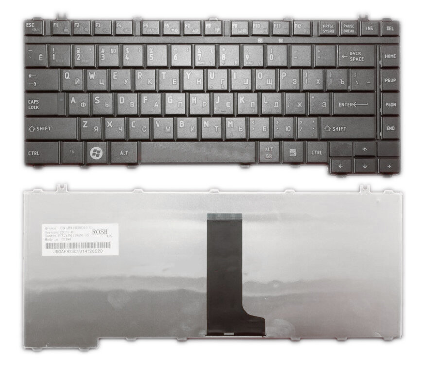 Клавиатура для Toshiba V000120280 черная