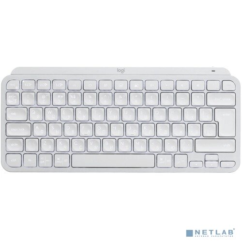 Logitech Клавиатура 920-010502 Logitech Wireless MX Keys MINI Keyboard Pale Grey комбинированная расцветка