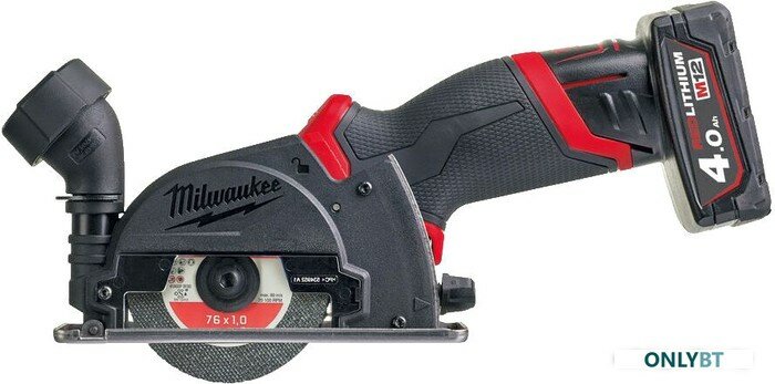 Пила Milwaukee M12 FCOT-422X Fuel 4933464619 (с 2-мя АКБ, кейс)