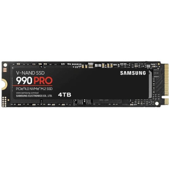 Накопитель SSD Samsung 990 PRO PCIe 4.0 x4 M.2 2280 4TB MZ-V9P4T0B