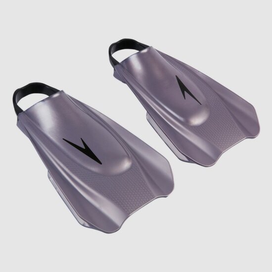 Ласты для плавания Speedo Adult fins (1 pair), grey, размер 43.5-44.5
