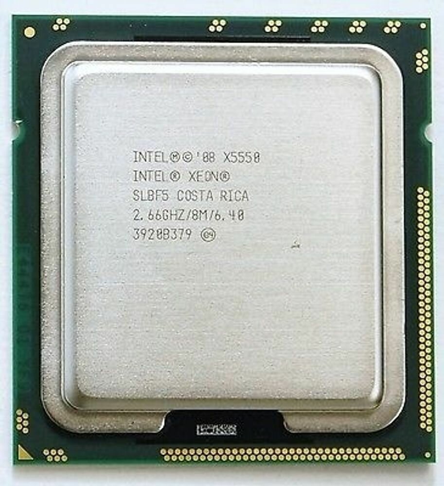 Процессор IBM Option KIT INTEL XEON QUAD CORE PROCESSOR X5550 2.66GHZ 8MB L3 CACHE 6.4GT/S FSB 95W FOR SYSTEM X3550 M3 69y4426