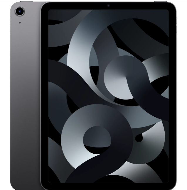 Apple Планшет Apple iPad Air (2022) 64GB Wi-Fi (Wi-Fi 64 ГБ Чёрный 8 ГБ)