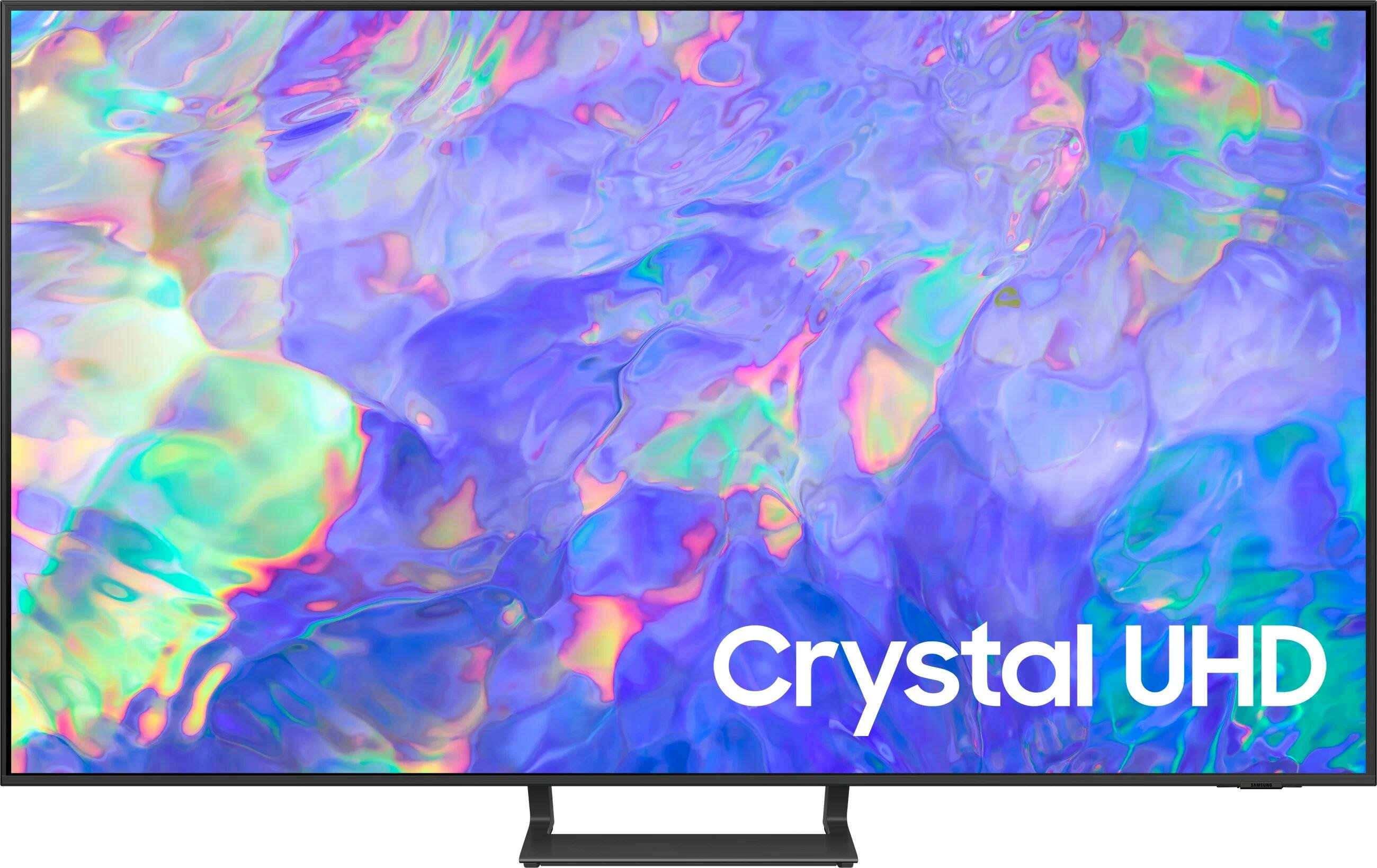 Телевизор Samsung LED 65" серый 4K Ultra HD 60Hz DVB-T2 DVB-C DVB-S2 USB WiFi Smart TV (RUS) - фото №1