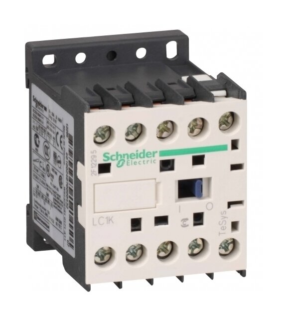 фото Контактор Schneider Electric TeSys LC1K 3P 9А 400/220В AC 4кВт LC1K0901M7